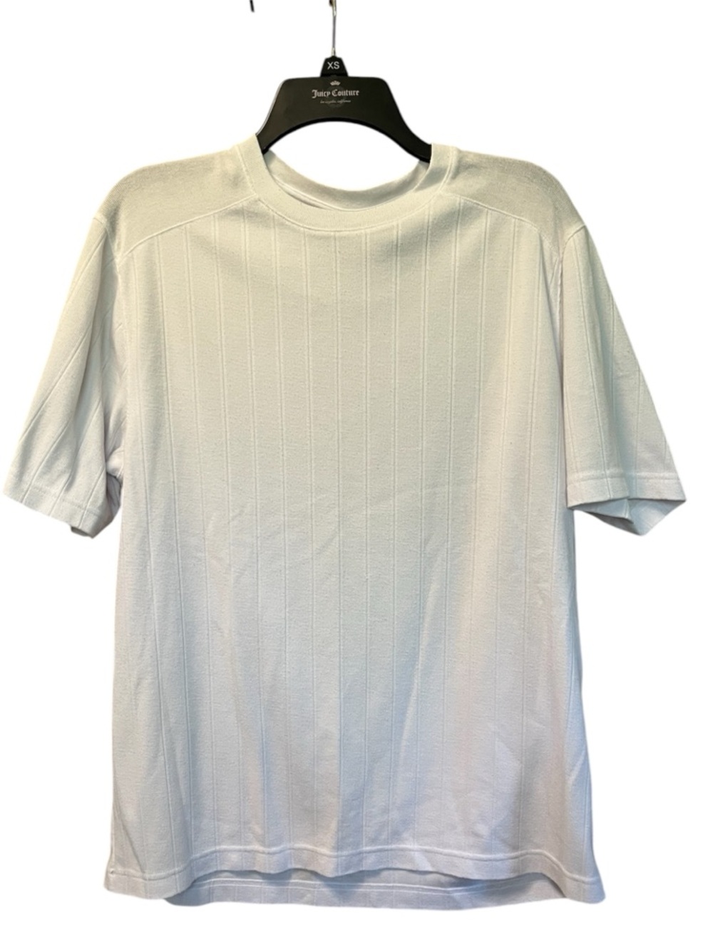 Axcess Claiborne Company Men's Classic Crew Neck Short Sleeve Shirt - White